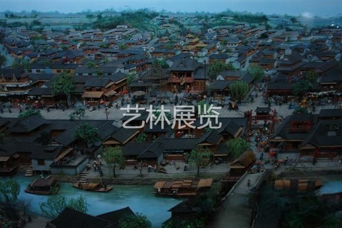 仿真古建沙盘